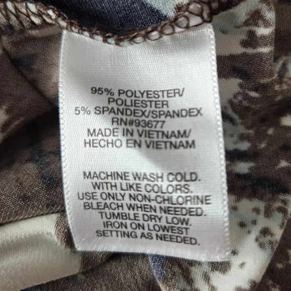 Lovely Abstract Print Maxi EUC - Picture 7 of 9